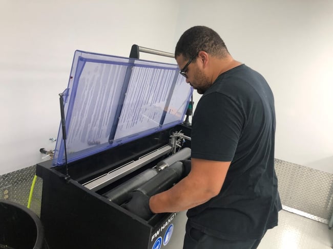 Flexo Wash Anilox Cleaner eliminates downtime