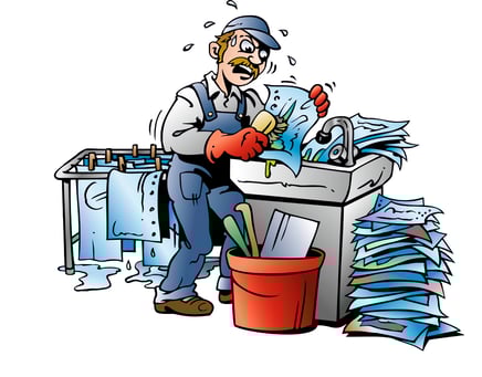 Manual Plate Washing